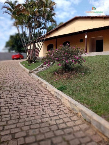 Chácara Com 3 Dormitórios À Venda, 1300 M² Por R$ 480.000,00 - Monte Bianco - Araçoiaba Da Serra/sp - Ch0219