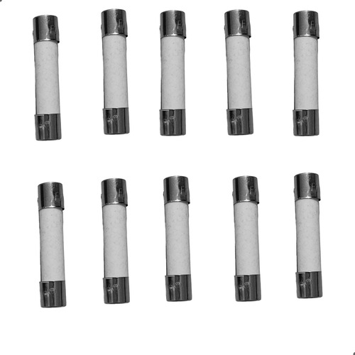 10x Fusível Microondas Electrolux 20a 127v Mef41 Mec41 Mef33
