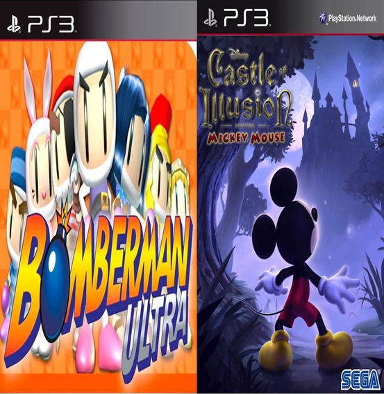 Vigilante chisme grandioso Castle Of Illusion Starring Mickey Mouse + Bomberman Ps3 | MercadoLibre