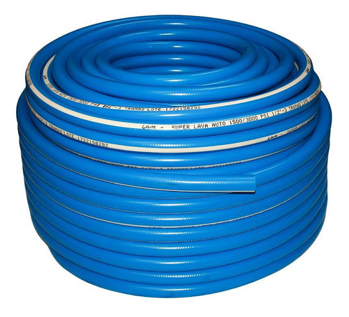 Mangueira Lavadora 1500psi 1/2 Pol 40m - Pvc/borracha - Azul