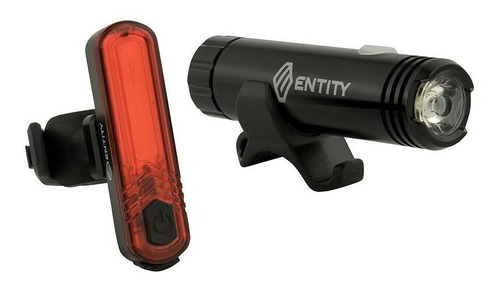 Kit Luz Led Entity Ls200 Delantera/trasera Bici Usb - Celero