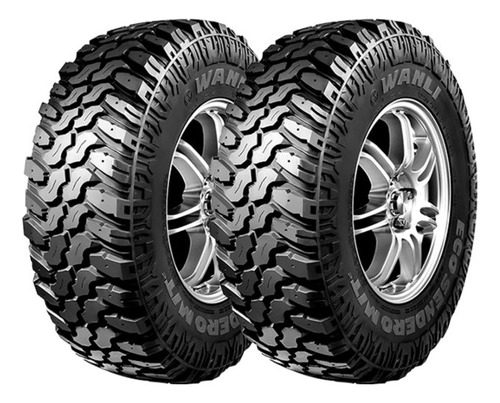 Set 2 Neumatico 33x12.50r15 Wanli M105 Mt 108q 10pr