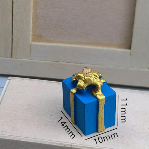 Casa De Muñecas Caja De Regalo Adorno Juego De Imaginación