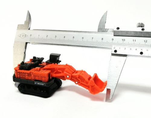 Miniatura Diecast 1/300, Hitachi Ex8000-7, Takara Tomy