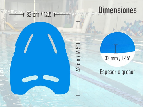 Imagen 5 de 7 de Tabla Flotante Guppy Apoyo Para Natación De Eva Fomi