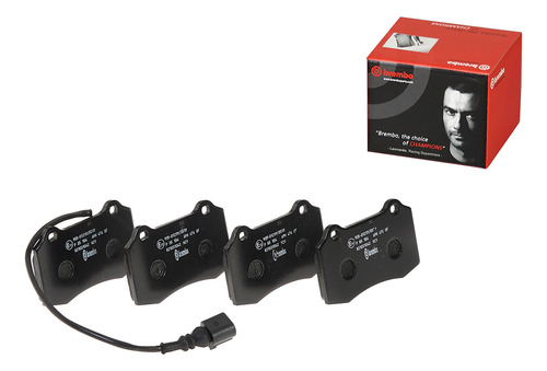 Balatas Delanteras Seat Leon T Cupra R 1.8 03-06 Brembo L. M