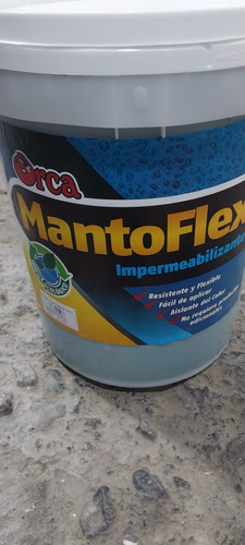 Mantoflex Cuñete De 5 Galones Verde O Rojo