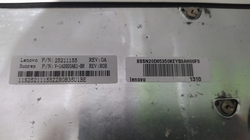 Imagem 5 de 6 de Peças Notebook Lenovo Ideapad G400s La-9902p