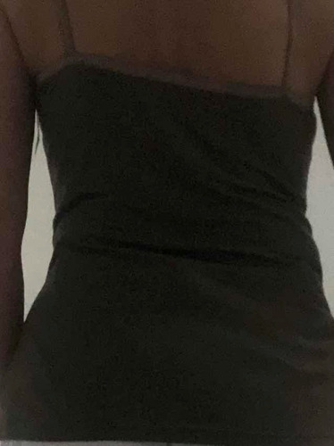 Remera Mujer Talle M Verde Militar Viscosa Y Lycra Perfecta