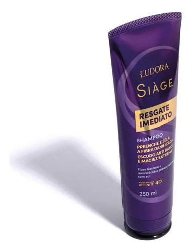 Shampoo Siàge Resgate Imediato 4d 250ml - Eudora