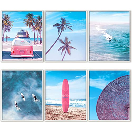 Pósters De Estilo Aesthetic De Playas De California Y ...
