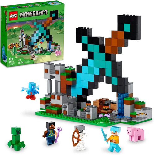 Lego 21244 Minecraft  Fortificación Espada Nueva