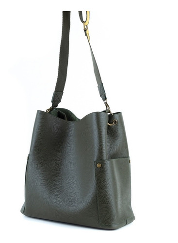 Cartera Grande Mujer Xl Extra Large Valeria Verde