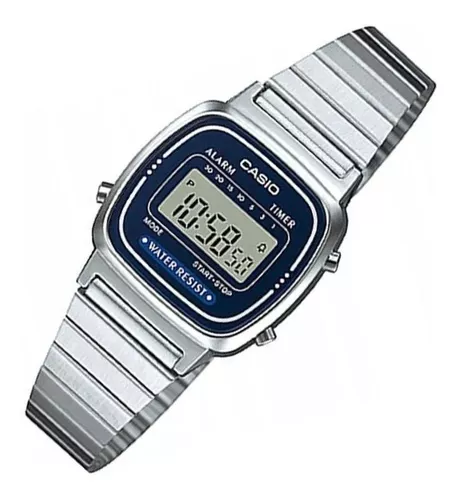 Reloj mujer digital vintage Casio LA-670WA-4 – Magente