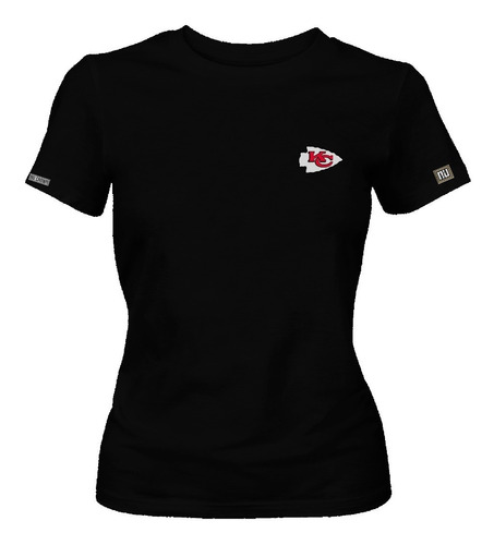Camiseta Kansas City Chiefs Nfl Futbol Americano Mujer Phd