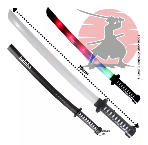 Espada katana brinquedo realista