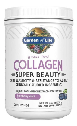 Garden Of Life Grass Fed Colageno - Unidad a $11000