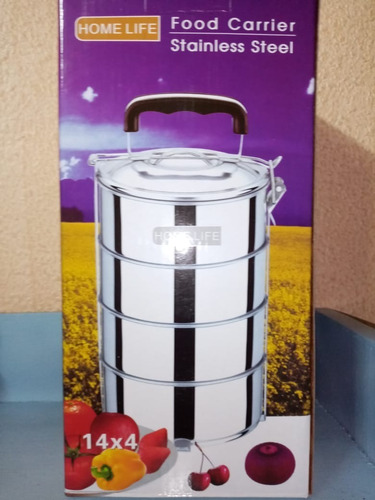 Vianda De Acero 4 Servicios