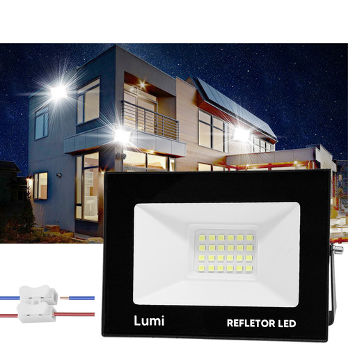 Refletor Led Holofote 50w Ip66 Branco Frio Bivolt - Star