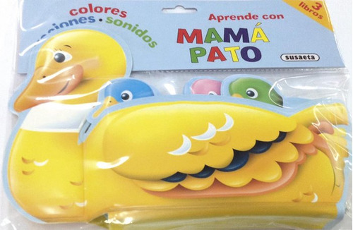 Libro Aprende Con Mamã¡ Pato. Colores, Acciones Y Sonidos...