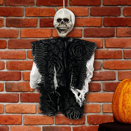 Calavera Colgante Decoración De Halloween Reutilizable