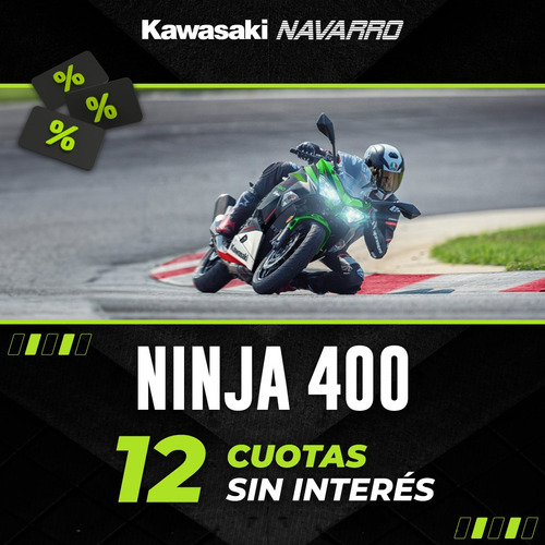 Kawasaki Ninja 400-linea 2024- Precio Contado Cupo Limitado