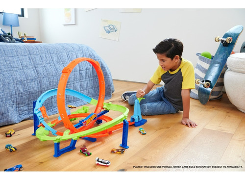Hot Wheels Action Pista De Juguete Desafío Extremo Color Multicolor