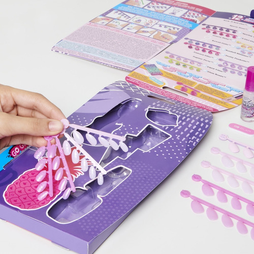 Imagen 2 de 4 de Cool Maker Go Glam Nail Surprise Press-on Kit De Manicure
