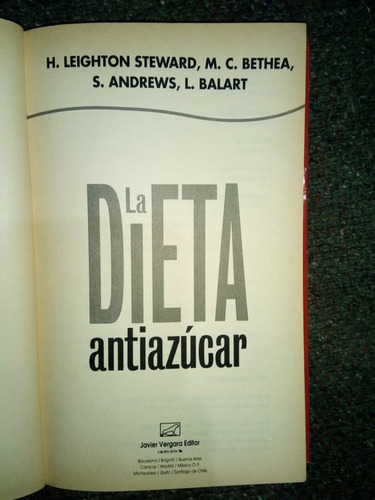 Libro La Dieta Antiazúcar Sugar Busters