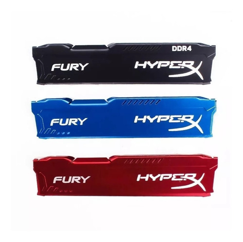 Dissipador  Memoria Ram Ddr2 Ddr3 Ddr4 Fury Hyper Kit C/ 04 