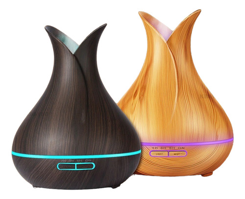 Difusor De Esencias Humidificador Con Luz Led