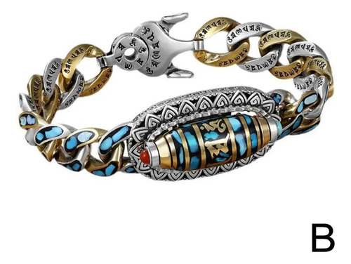 Brazalete Tibetano Budista Tibetano Lucky Amule