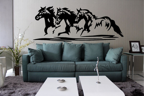 Adesivo Decorativo Parede Quarto Sala Cavalo Cowboy Rodeio