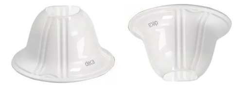Canopla Porcelana Windsor Acabamento Branco Deca 4124.141 Acabamento Brilhante