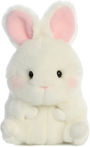 Peluche Conejo Hermoso Marca Aurora Altura 13cm Felpa Suave 