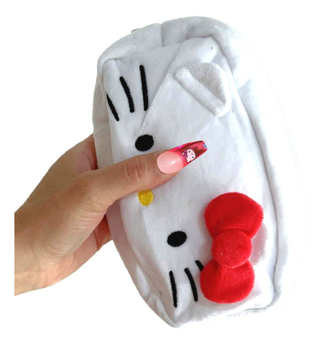 Pack De Maquillaje Y Cosmetiquera Hello Kitty Mujer Bella
