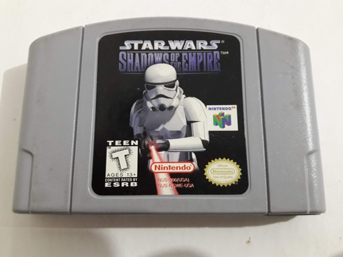 Nintendo 64 Star Wars Shadows Of The Empire Funciona #1292