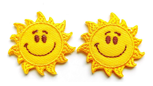 Set De 2 Soles Solares Con Dibujos Lindos