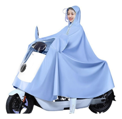 Capa De Chuva Carro Elétrico Motocicleta Simples Duplo