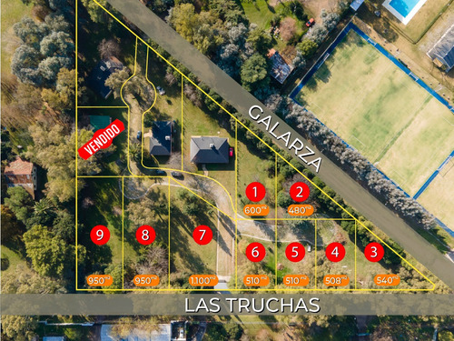 En Venta Grandes Terrenos Sobre Las Truchas. Proximos A Ruta 28 Y Ruta 34. Sin Expensas. Financiacion Directa