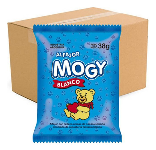 Alfajor Mogy Blanco 40u X 38g