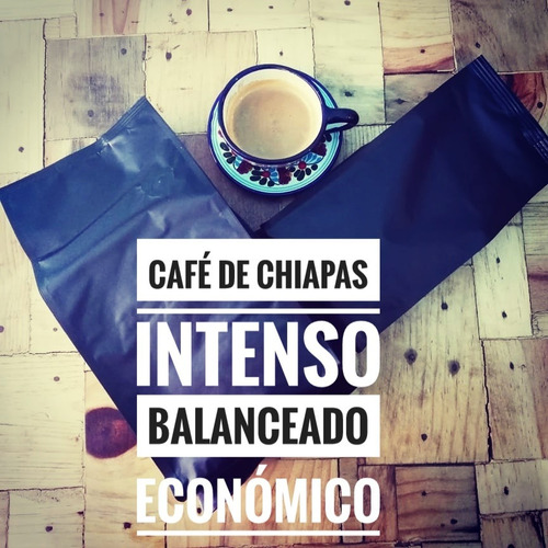  Café Chiapas Molido Sabor Intenso Ecológico Económico 5kg