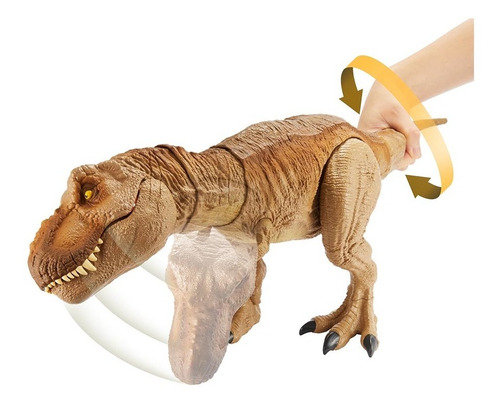 Imagen 2 de 7 de Jurassic World T.rex Rugido Épico Dinosaurio De Juguete