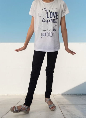 Leggins De Niña Moda Casual Cómodo