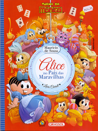 Turma Da Mônica - Alice No Pais Das Maravilhas, De Sousa, Mauricio De. Editora Prime Editorial Em Português