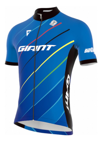 Jersey Remera Ciclismo Giant Prof Bodyfit By Bioracer