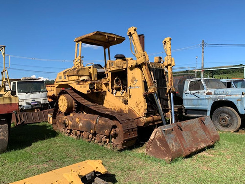 Trator De Esteiras Caterpillar D8l   1988