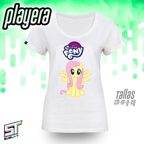 Playera My Little Pony Fluttershy Pony-001