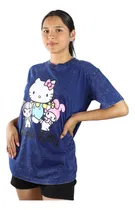 Comprar Polo Topsportfitnes Largo Ovsize Hello Kitty Azul Pack 2 Uni