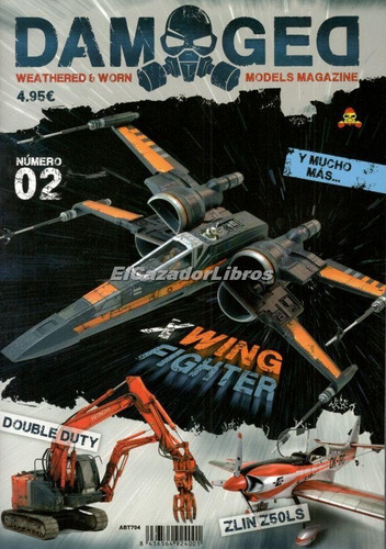 Ak Interactive Revista Damaged 02 - X-wing Excavadora Robot